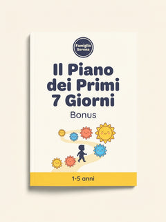 Copertina del Piano dei Primi 7 Giorni