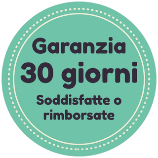 Sigillo: garanzia 30 giorni, soddisfatte o rimborsate